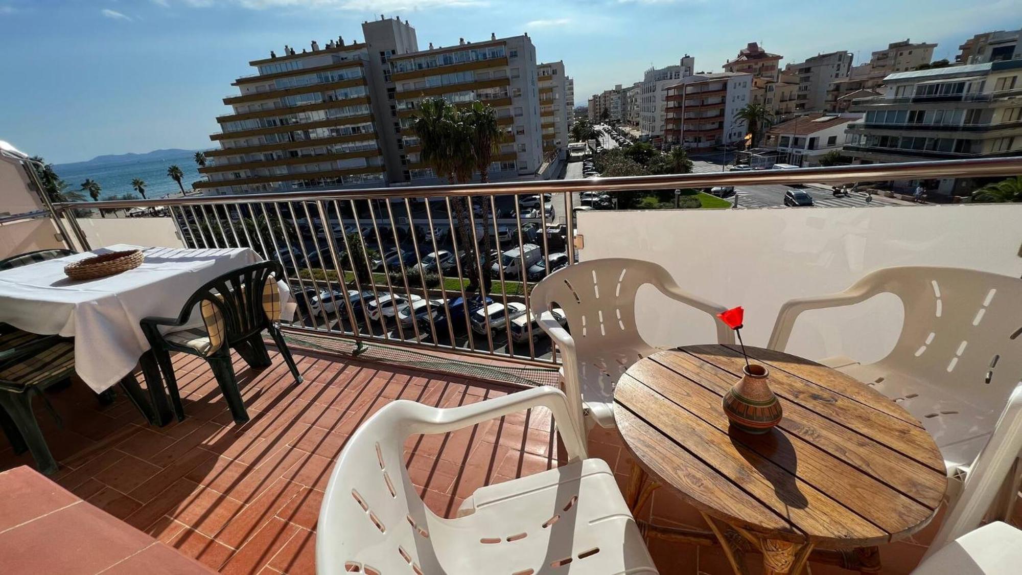 Piso Vista Mar Y Parking En Roses Av-30 Apartment Exterior foto